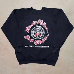 Vintage Toronto Police Hoot Gibson Hockey Tournament Sweatshirt - Size XL
